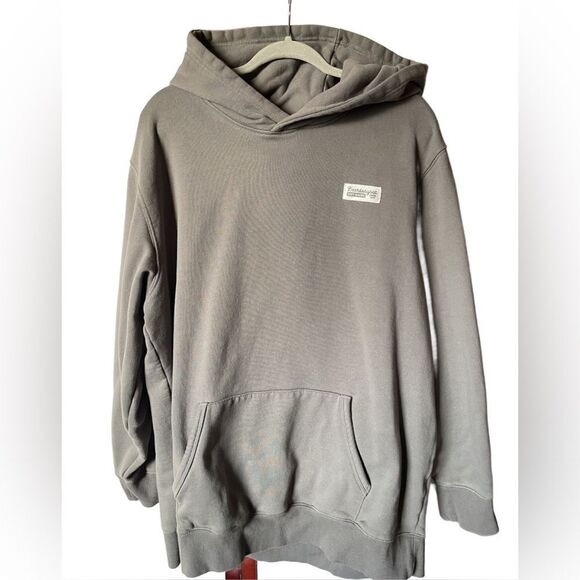 Beardedgoat Soft Goods Sage/Grey Men’s Pullover Fleece Lined Void Hoodie (XXL) - Picture 5 of 12
